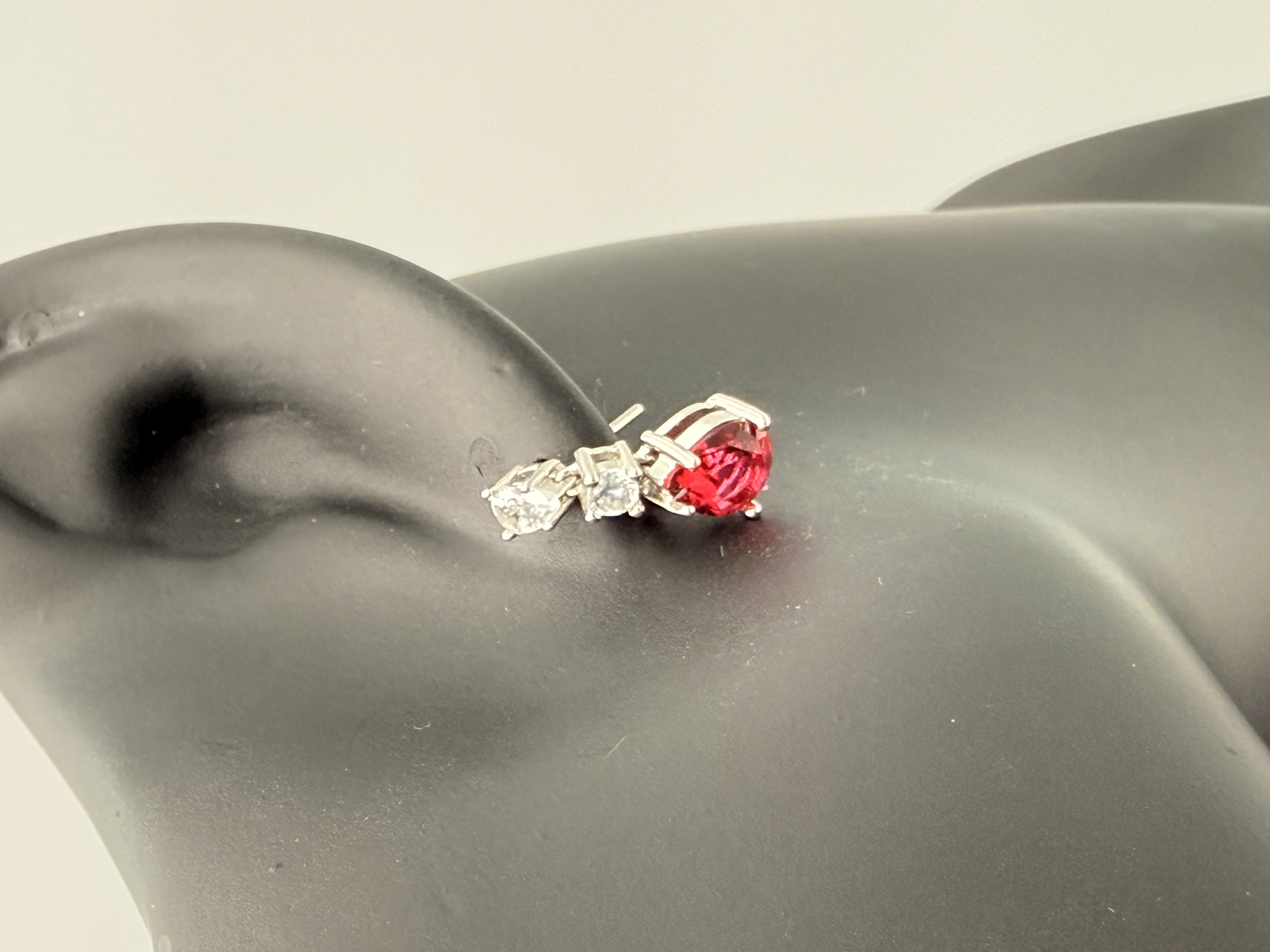 Pink Teardrop Elegance